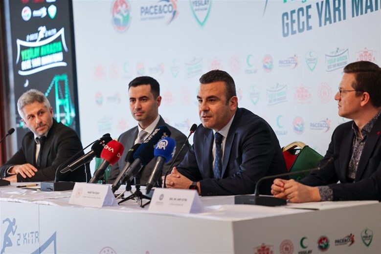 Yeşilay Avrasya Gece Yarı Maratonu’nun tanıtım toplantısı yapıldı!