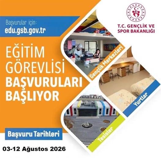 Eğitim Görevlisi Başvuruları Hakkında Duyuru