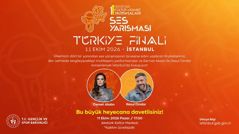 11.Gençler Arası Ses Yarışması Türkiye Finali İstanbul’da Gerçekleştirilecek